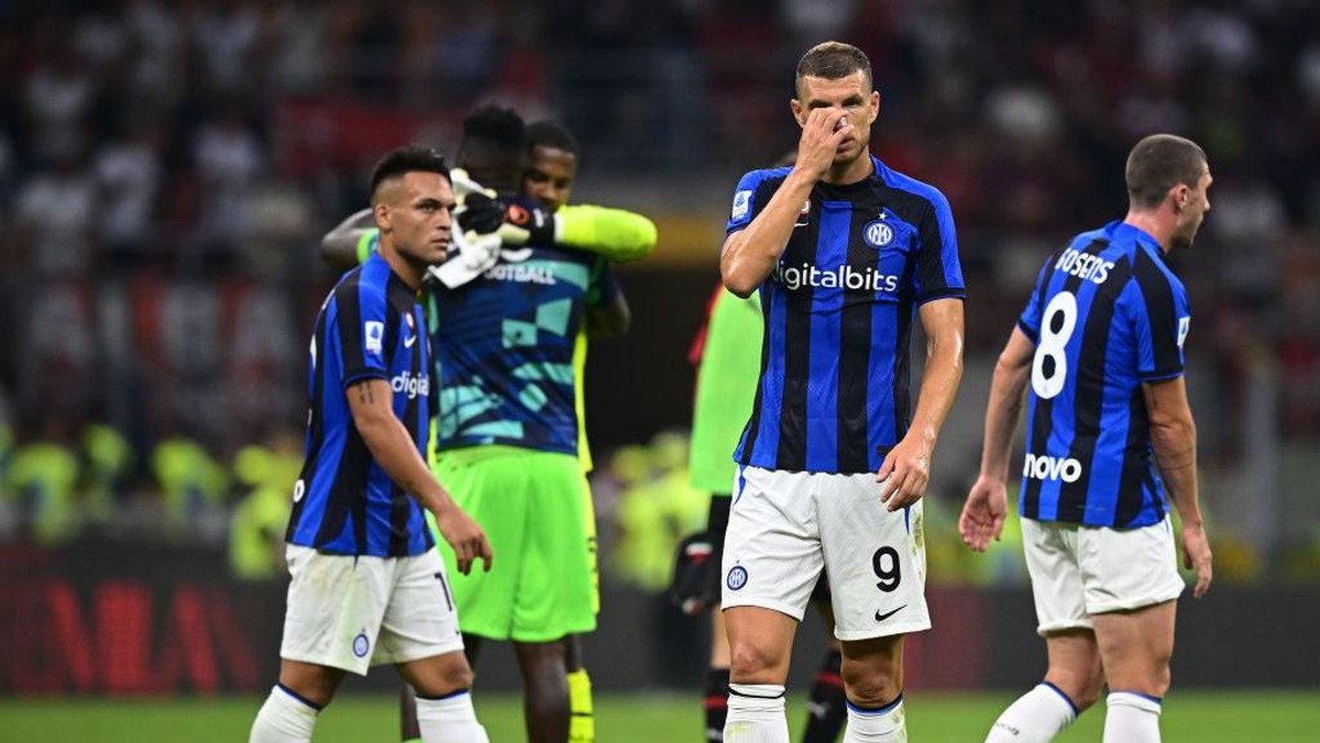 Inter Milan sempat hilang arah, sehingga kalah dari AC Milan (Inter via Getty Images/Mattia Ozbot - Inter)