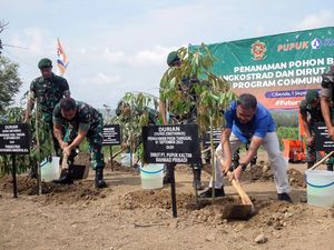 Kolaborasi Penanaman Pohon untuk Kurangi Emisi Karbon