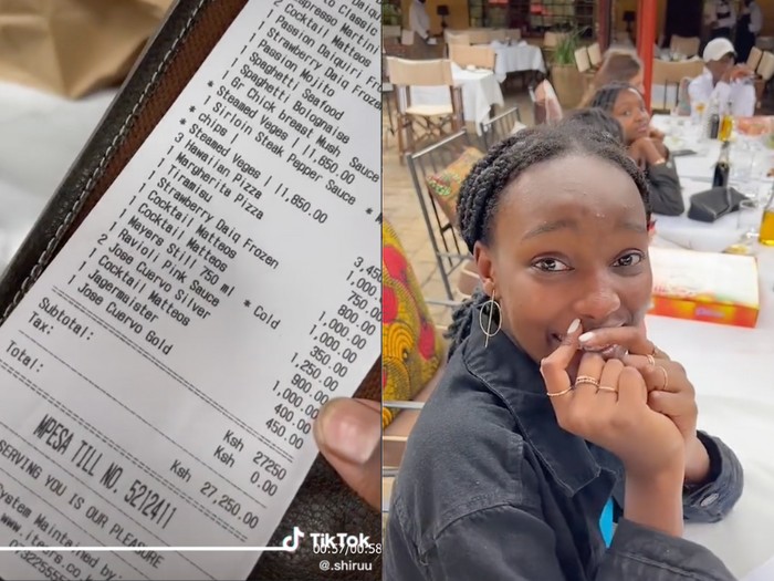 Pamer Bon Makan Rp 3 Juta, Anak Muda di Kenya Ini Dikritik.