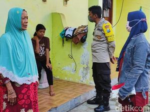 Polisi Bantu Pasutri Terlantar di Banyuwangi yang Kondisi Istri Hamil 8 Bulan