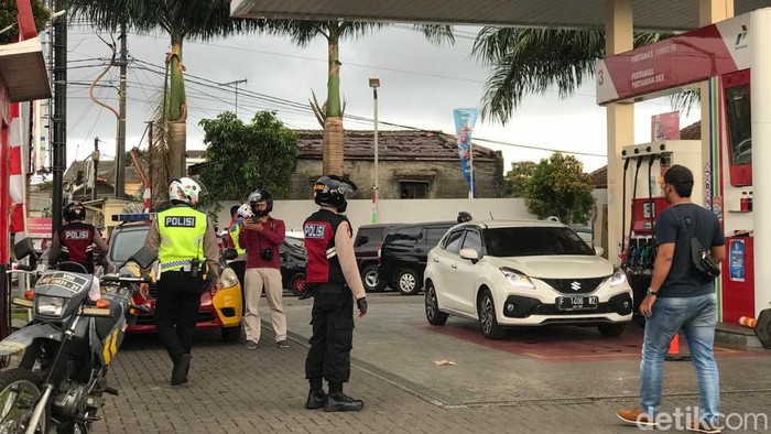 Pengawasan SPBU di Kota Sukabumi.