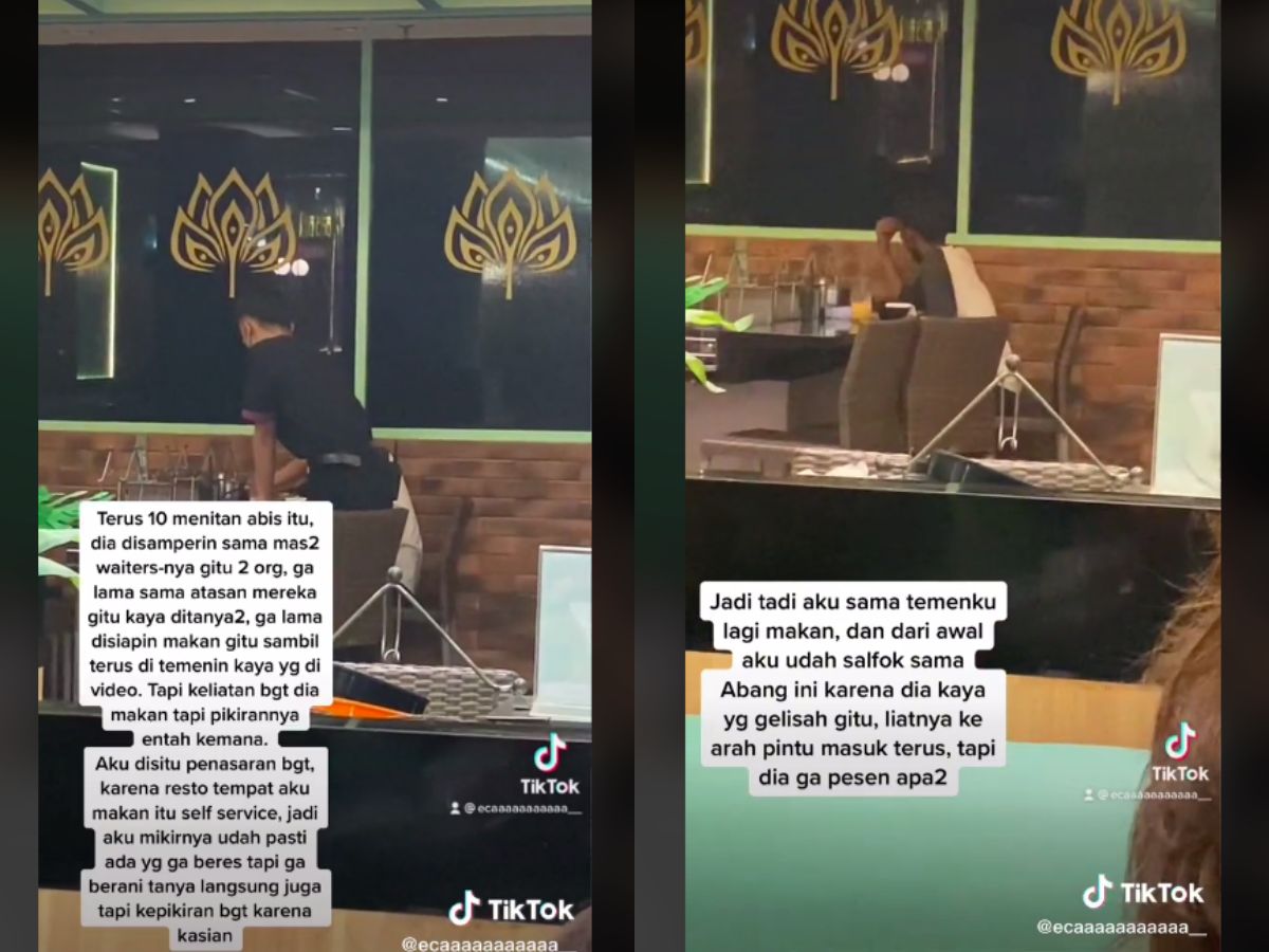 Penjual cilok kena tipu