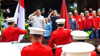 Hari ini, Minggu, (4/9/2022) Ketua Umum Gerindra Prabowo Subianto menerima kunjungan elite PDIP Puan Maharani di Hambalang, Bogor, Jawa Barat. (Dok. Istimewa)