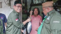 Total ada 1 ton ikan yang dibagikan langsung ke masyarakat. Kegiatan ini merupakan bagian dari rangkaian Rapat Kerja Nasional (Rakernas) SNNU 2022.