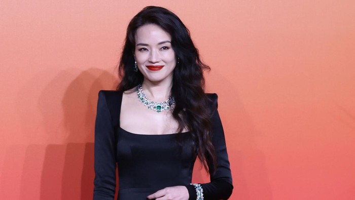 SHANGHAI, CHINA - AUGUST 24: Actress Shu Qi attends Bvlgari jewelry event at Shanghai Exhibition Center on August 24, 2022 in Shanghai, China. (Photo by VCG/VCG via Getty Images)