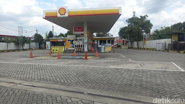 SPBU Shell di Tangerang.