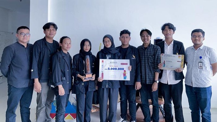 Tim Mahasiwa ITERA ajang Internasional Student Competition in Architecture and Construction of Bamboo.