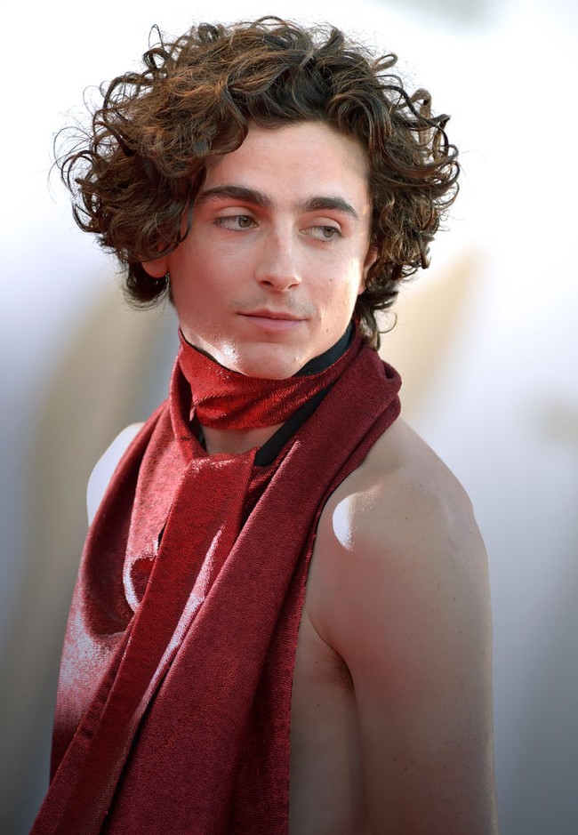 Di usia 27 tahun, Timothee Chalamet sudah membintangi 18 judul film. Beberapa di antaranya sukses mencetak box office seperti ‘Lady Bird’, ‘Little Women’ dan ‘Dune’. Foto: Mondadori Portfolio via Getty Im/Mondadori Portfolio