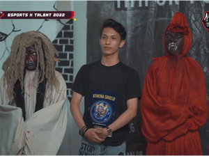 Makin Seru! Peserta Esports x Talent Adu Keberanian di Rumah Hantu