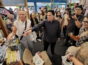 Erick Thohir Puji BUMN Berangkatkan UMKM ke Pameran di Belanda