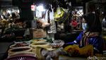 Suasana Pasar Sembako di Jakut Pascakenaikan Harga BBM