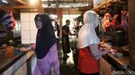 Suasana Pasar Sembako di Jakut Pascakenaikan Harga BBM