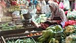 Suasana Pasar Sembako di Jakut Pascakenaikan Harga BBM