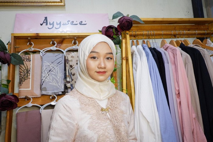 Hijab Produk Mahasiswa Ini Terjual hingga Malaysia-Singapura