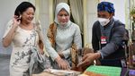 Saat Tenun Baduy Dipamerkan ke Ibu Negara Filipina di Istana Bogor