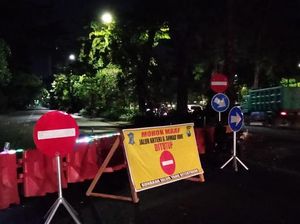 Ada Pengerjaan Proyek U-Ditch di Jalan Ahmad Yani Surabaya Selama 15 Hari