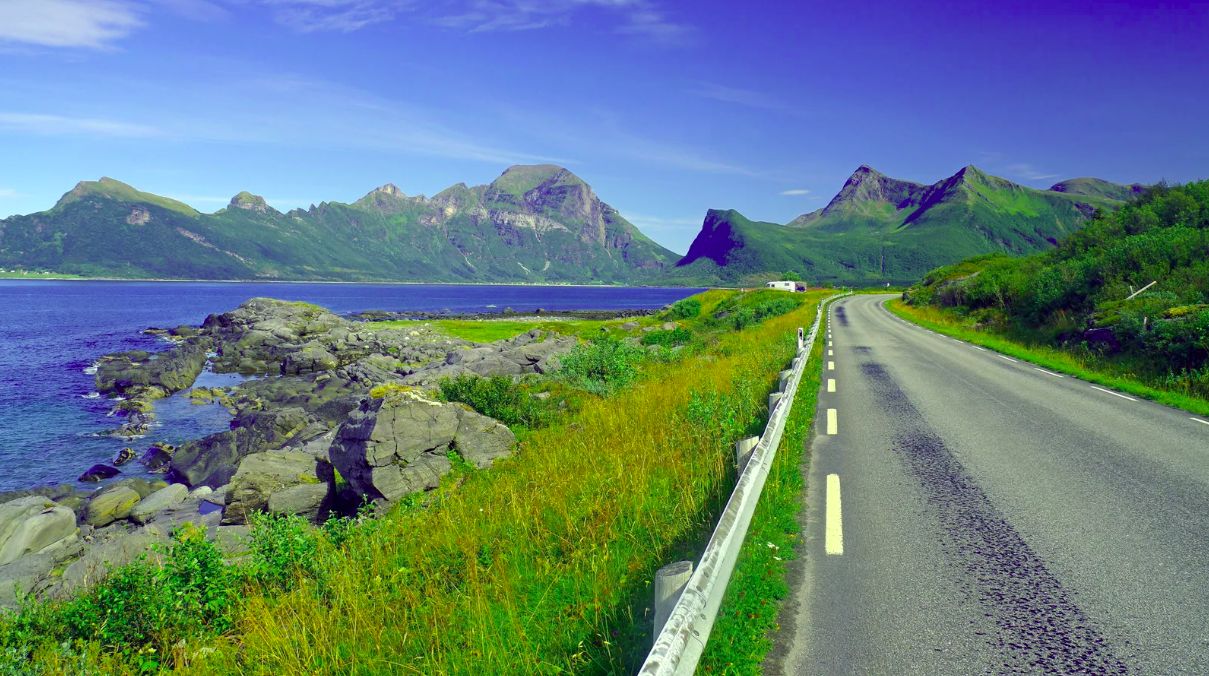Jalur roadtrip Kystriksveien