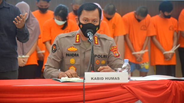 Kabid Humas Polda Lampung Kombes Pandra (dok. Polda Lampung)