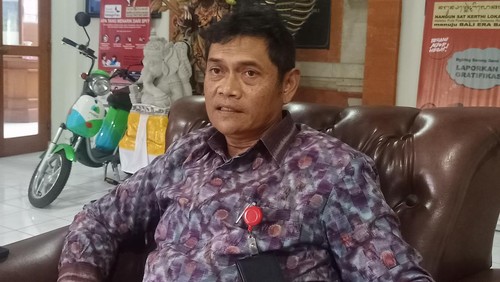 Kepala Dinas Perhubungan Provinsi Bali, IGW Samsi Gunarta ketika ditemui detikBali pada Senin (5/9/2022) di Kantor Dinas Perhubungan Provinsi Bali, Jalan Cok Agung Tresna, Denpasar, Bali