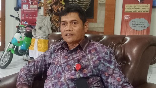 Kepala Dinas Perhubungan Provinsi Bali, IGW Samsi Gunarta ketika ditemui detikBali pada Senin (5/9/2022) di Kantor Dinas Perhubungan Provinsi Bali, Jalan Cok Agung Tresna, Denpasar, Bali