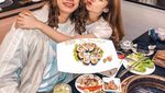 Keseruan Gerry Girianza dan Bella Tanesia saat Mukbang Makanan Pedas