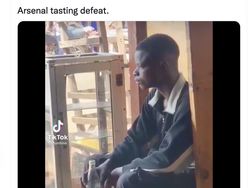 Meme Lucu Arsenal Akhirnya Keok di Tangan Setan Merah