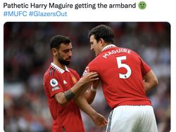 Fans MU Senam Jantung Lihat Maguire Masuk Lawan Arsenal