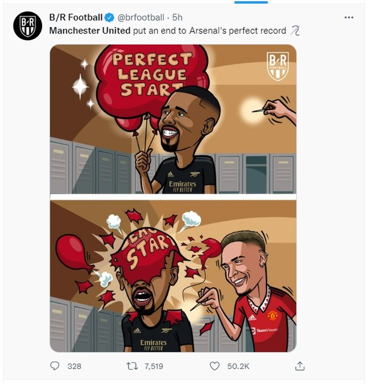 Meme Kocak MU Arsenal