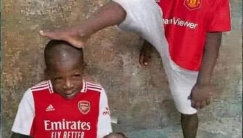 Ketika MU kalahkan Arsenal. Foto: Twitter