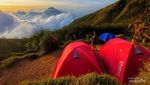 Potret Sunset Cantik Gunung Sumbing via Garung
