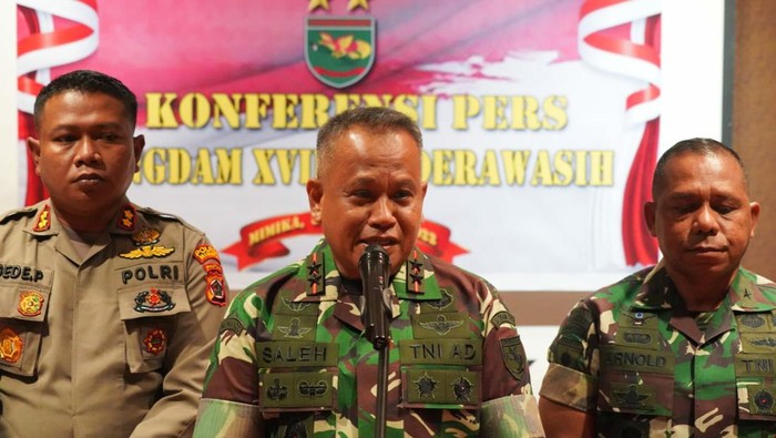 Pangdam XVII/Cenderawasih Mayjen TNI Muhammad Saleh Mustafa.