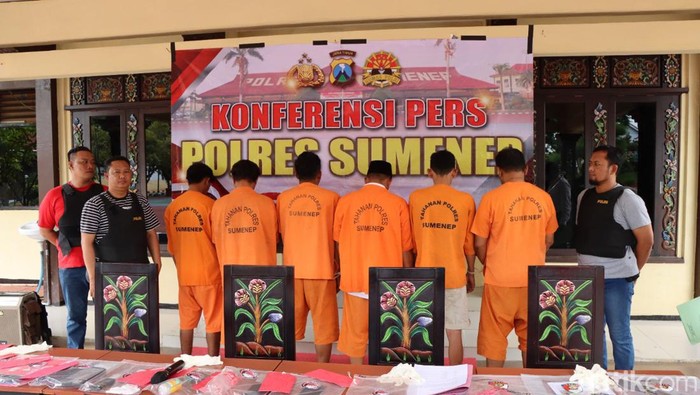 Para pelaku penculik pengusaha tambak udang