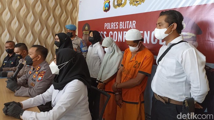 Pasutri tersangka penganiaya balita di Blitar