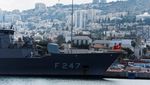 Setelah 12 Tahun, Kapal Perang Turki Merapat ke Israel, Ini Fotonya