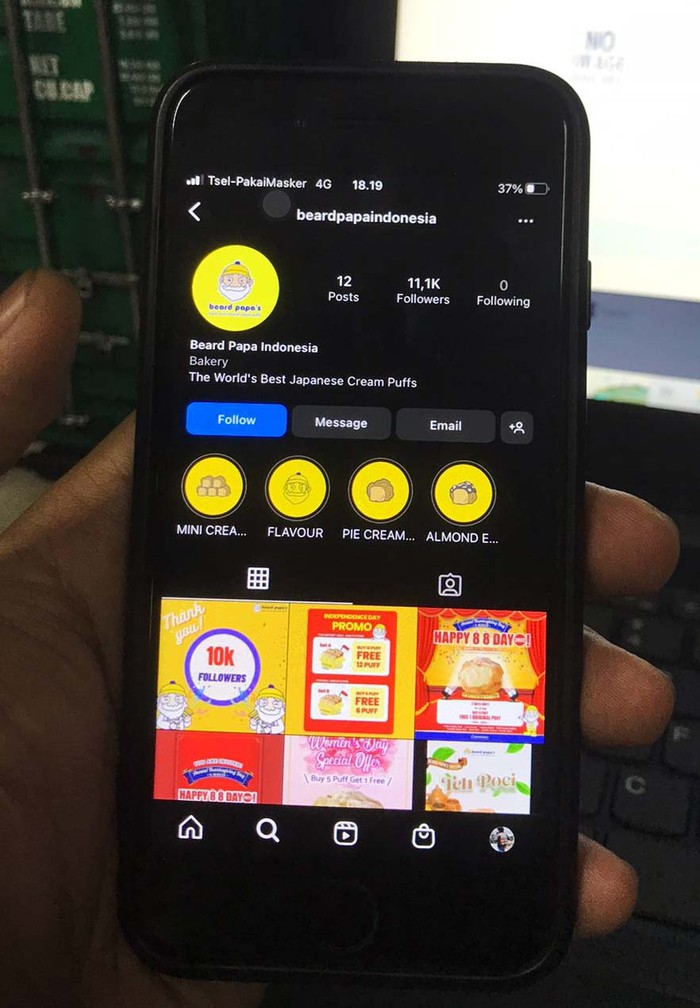 Penampakan Medsos Beard Papa's yang Diserbu Netizen Imbas Kabar Tutup Gerai Beard Papa's dikabarkan tutup waralaba di Indonesia. Kabar itu awalnya dibagikan akun di TikTok hingga trending di Twitter. Akun itu pun diserbu warganet.