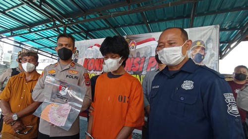 Polsek Kuta merilis kasus pelaku perampokan wanita kenalan medsos.