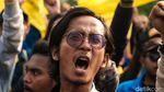 Foto-foto Ini Rekam Semangat Mahasiswa di Jakarta Tolak Kenaikan BBM