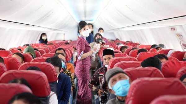 Rute penerbangan terpendek ini diperkenalkan Lion Air bertepatan dengan Hari Pelanggan Nasional yang jatuh pada Minggu (4/9) kemarin. (dok. Lion Air)