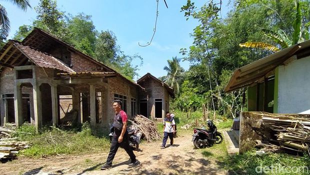 Suasana dusun mati, Puntingan, Kecamatan Tegalrejo, Kabupaten Magelang. Foto diunggah Senin (5/9/2022).