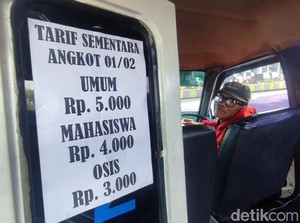 Harga BBM Alami Kenaikan, Tarif Angkot di Ciamis Ikutan Naik