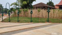 Di TMII juga ada taman bambu, di sebelah menara pandang (Foto: Ahmad Masaul Khoiri/detikcom)