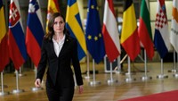 Selanjutnya, PM Finlandia juga dijabat oleh seorang perempuan. Pada Desember 2019, Sanna Marin, seorang Sosial Demokrat, menjadi perdana menteri termuda di dunia pada usia 34 tahun. (Thierry Monasse/Getty Images)  