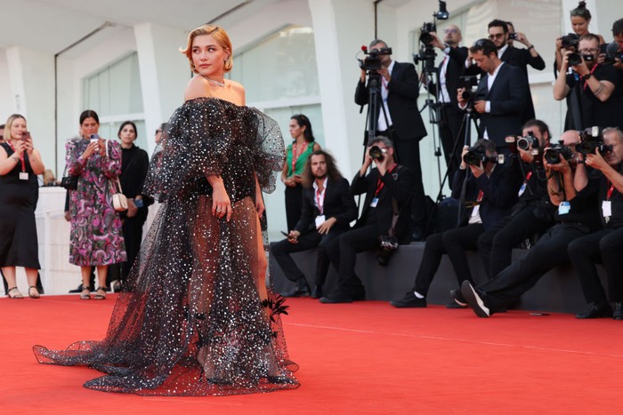 VENICE, ITALY - SEPTEMBER 05: Florence Pugh attends the 