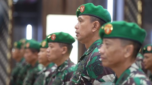 19 Pati TNI AD naik pangkat