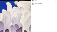 Pentolan BTS, RM, menjadi tamu VIP yang datang sebelum pembukaan resmi Frieze Seoul 2022 pekan lalu. Dia juga mengunggah berbagai karya seni yang disukai melalui akun Instagram @rvkive. Foto: Istimewa
