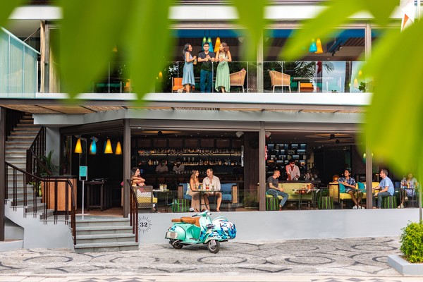 Hotel ini bernama Mamaka by Ovolo. Letaknya di depan Pantai Kuta. (Mamaka by Ovolo/Istimewa)