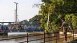 Terkini! Jembatan Cisadane Diperbaiki