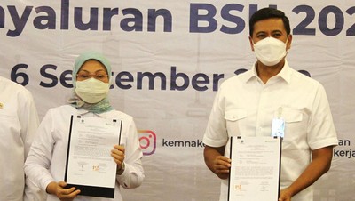 Kemnaker Terima Data Calon Penerima BSU dari BPJS Ketenagakerjaan