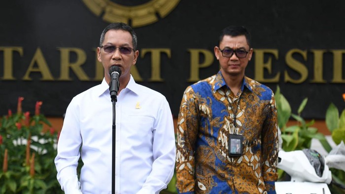 Kepala Sekretariat Presiden Heru Budi Hartono