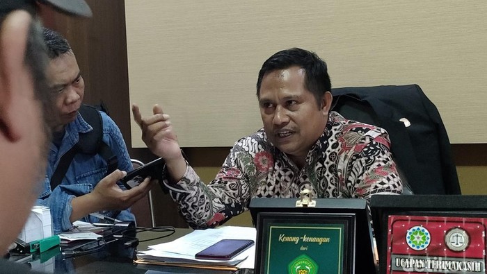 Ketua KPU Kabupaten Garut Junaidin Basri.